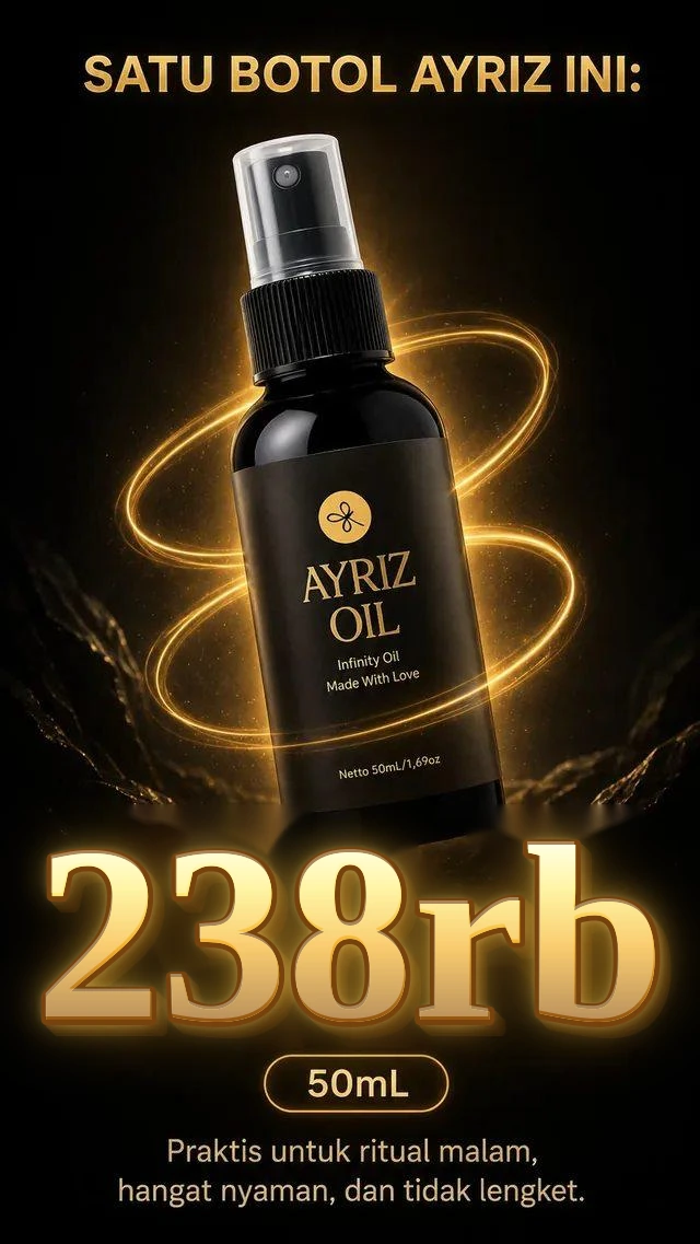 Promo AYRIZ Oil 238 ribu 50mL